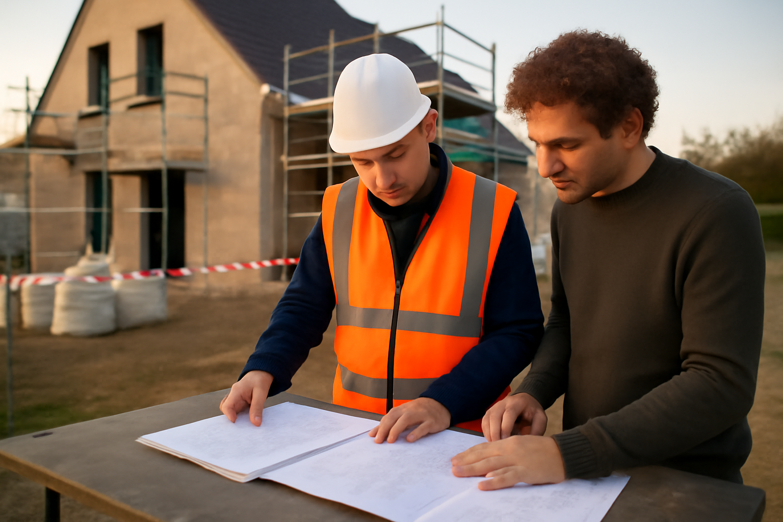 Assurances constructeur : vérification des attestations sur un chantier, documents et plans