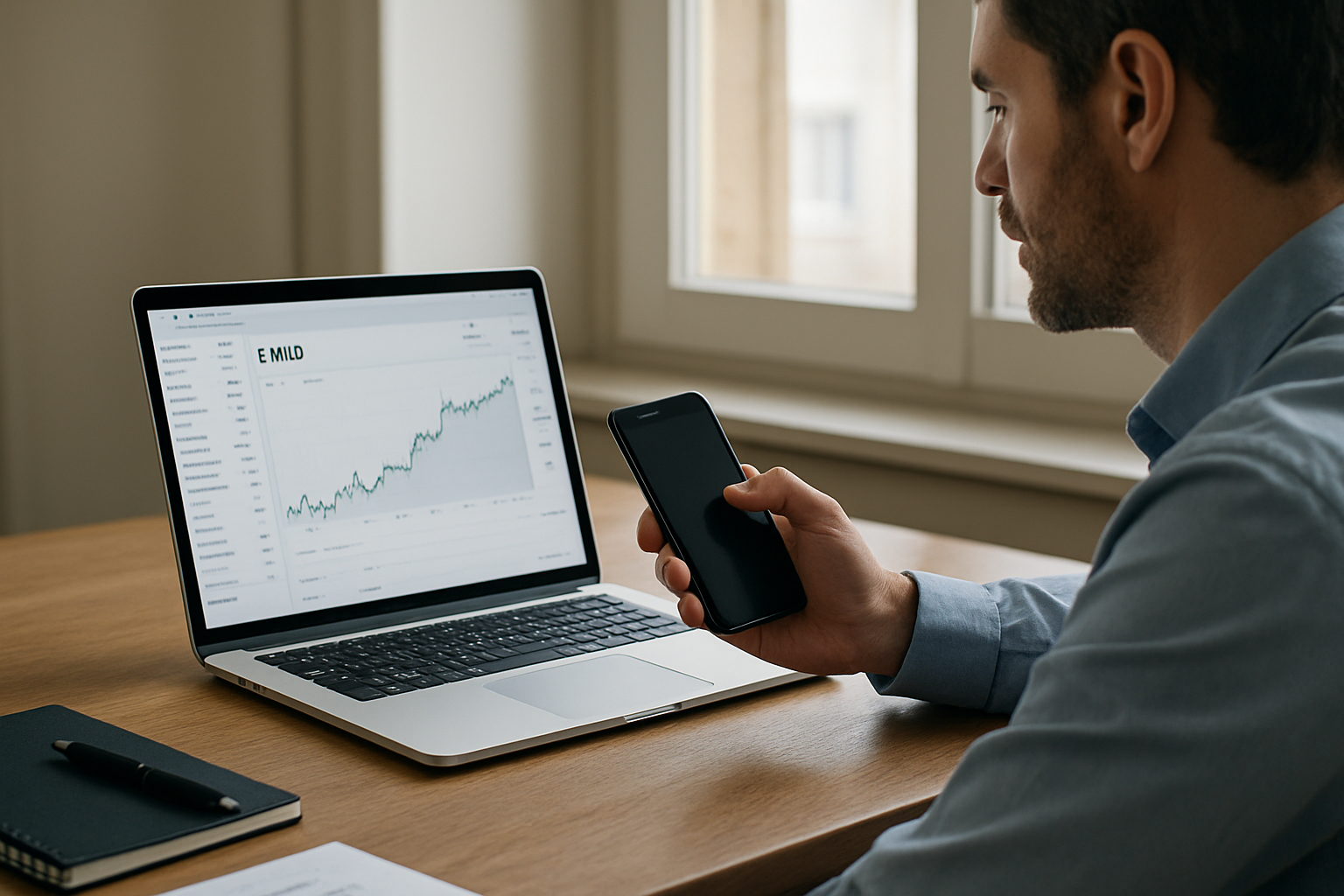 Écran de courtier affichant le symbole EWLD et les détails ISIN d’un ETF MSCI World